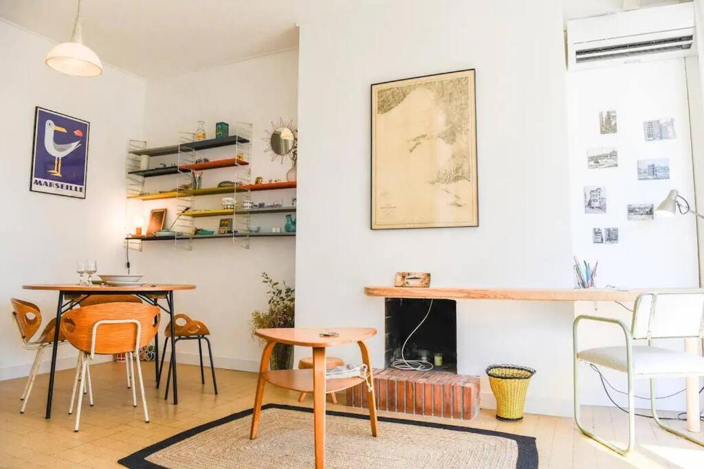 Le Gabian - Vieux Port De Marseille Apartment Luaran gambar